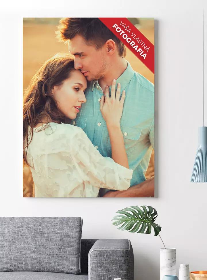 Fotoobraz na plátne - formát na výšku