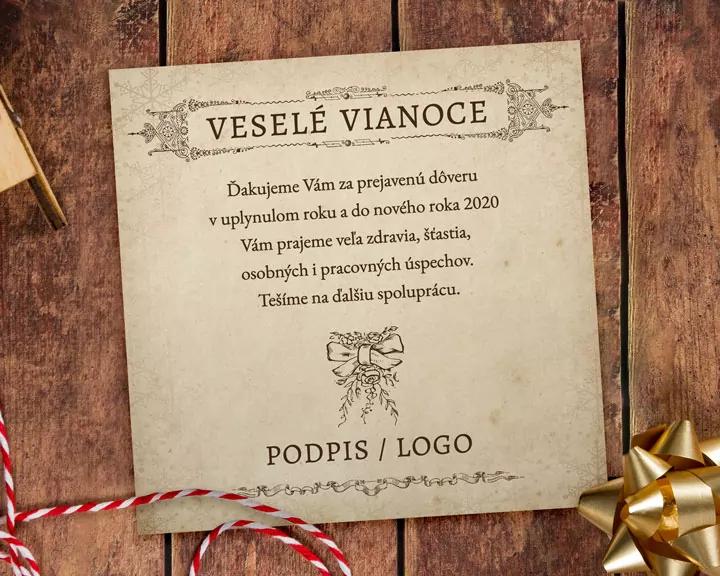 Vianočný pozdrav 16 2/3