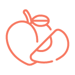 Etikety na broskyňovicu