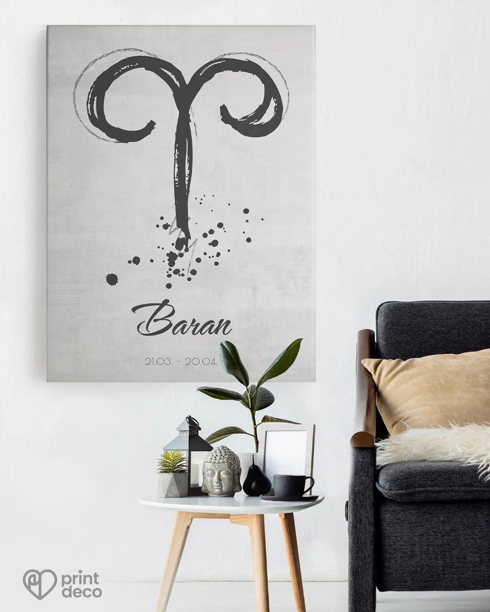 Plagát so znamením Baran - motív 2 1/3