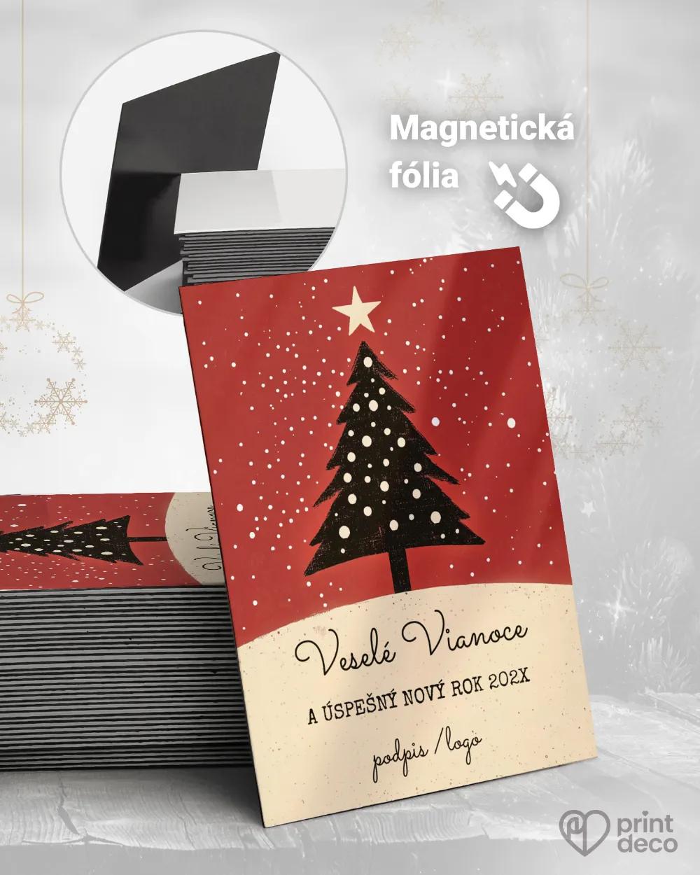 Personalizované vianočné magnetky – motív 40