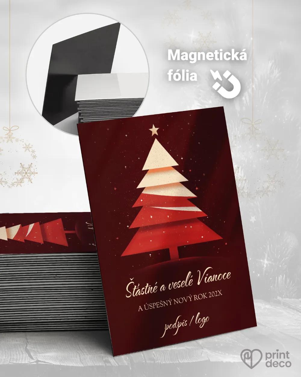 Personalizované vianočné magnetky – motív 45