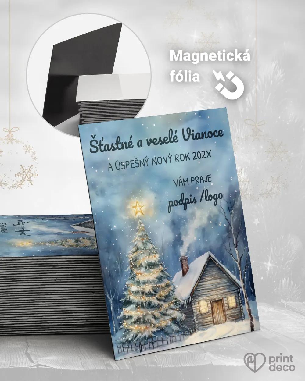 Personalizované vianočné magnetky – motív 54