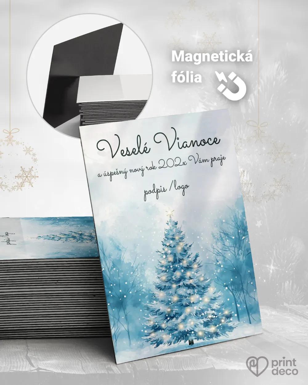 Personalizované vianočné magnetky – motív 55