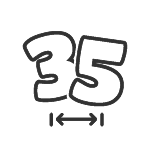 Malé balóny s číslami