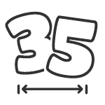 Veľké balóny s číslami