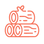 Drevené dekorácie na oslavu