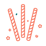 Slamky na oslavu a párty