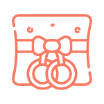 Vankúšiky na obrúčky