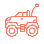 Pozvánky s autíčkami a strojmi