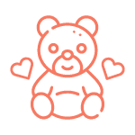 Oznámenia s postavičkami