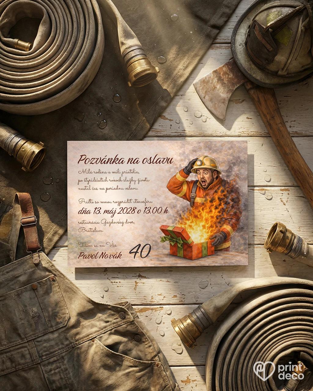 Pozvánka na narodeniny pre hasiča 02 1/2