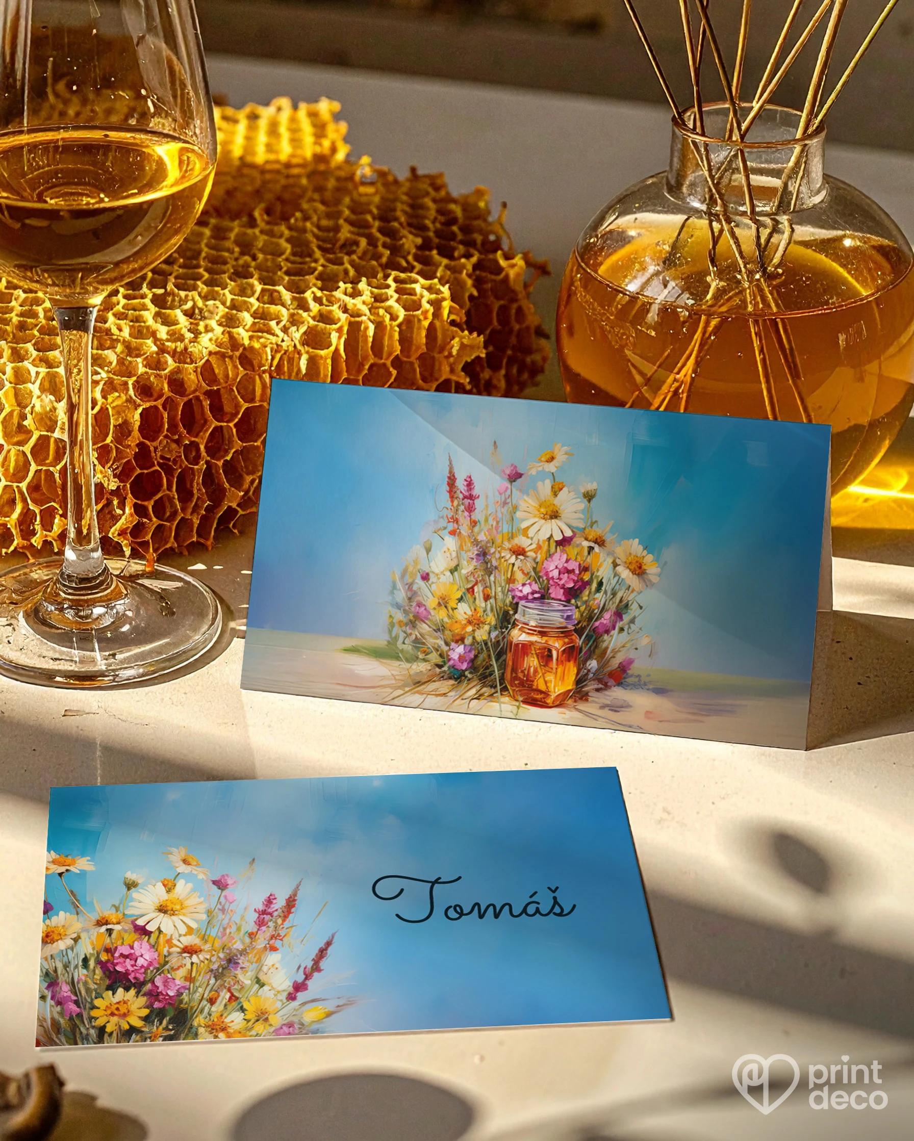 Menovky na oslavu pre včelára 01 1/2