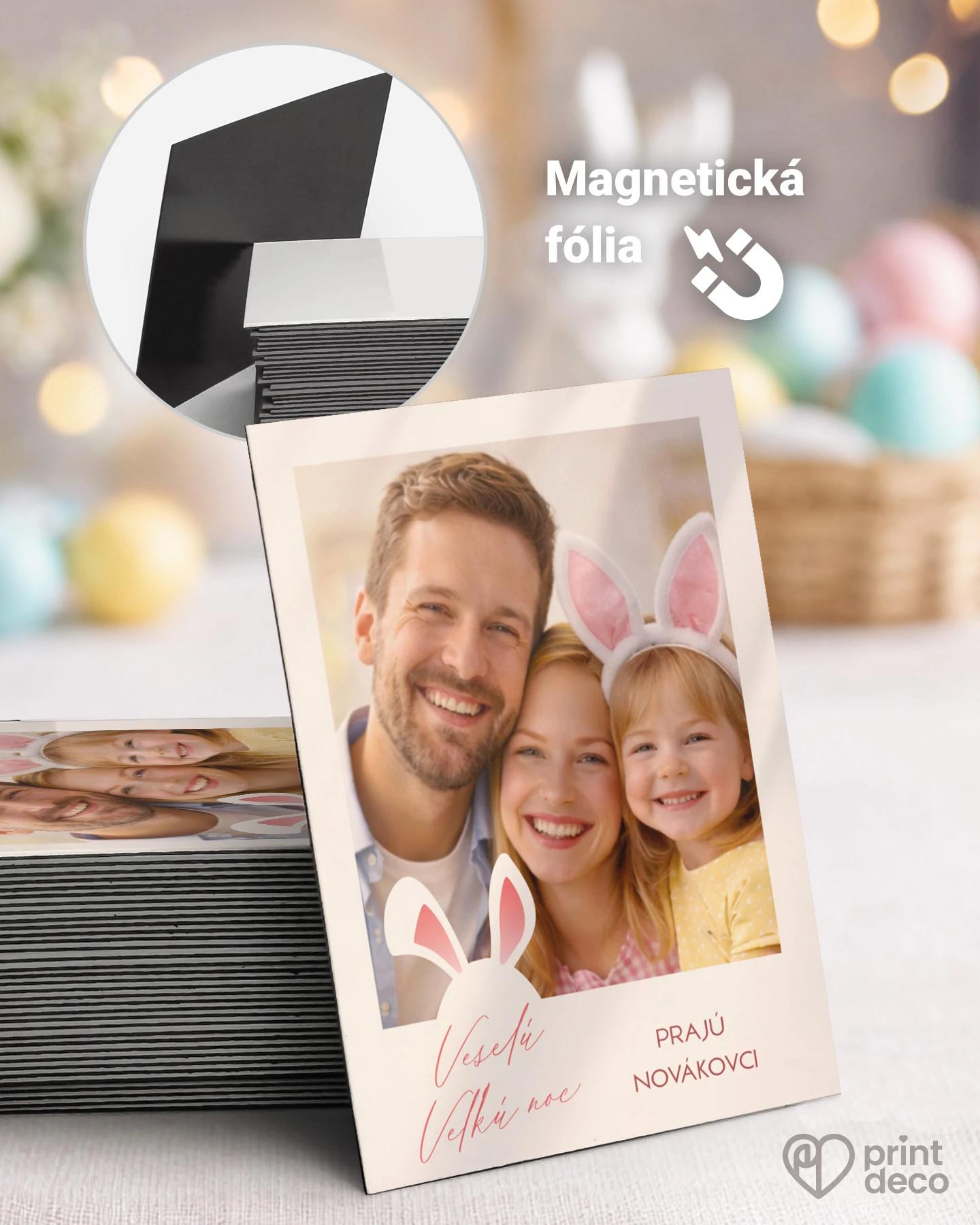 Veľkonočná magnetka s vlastnou fotkou 04 0/1