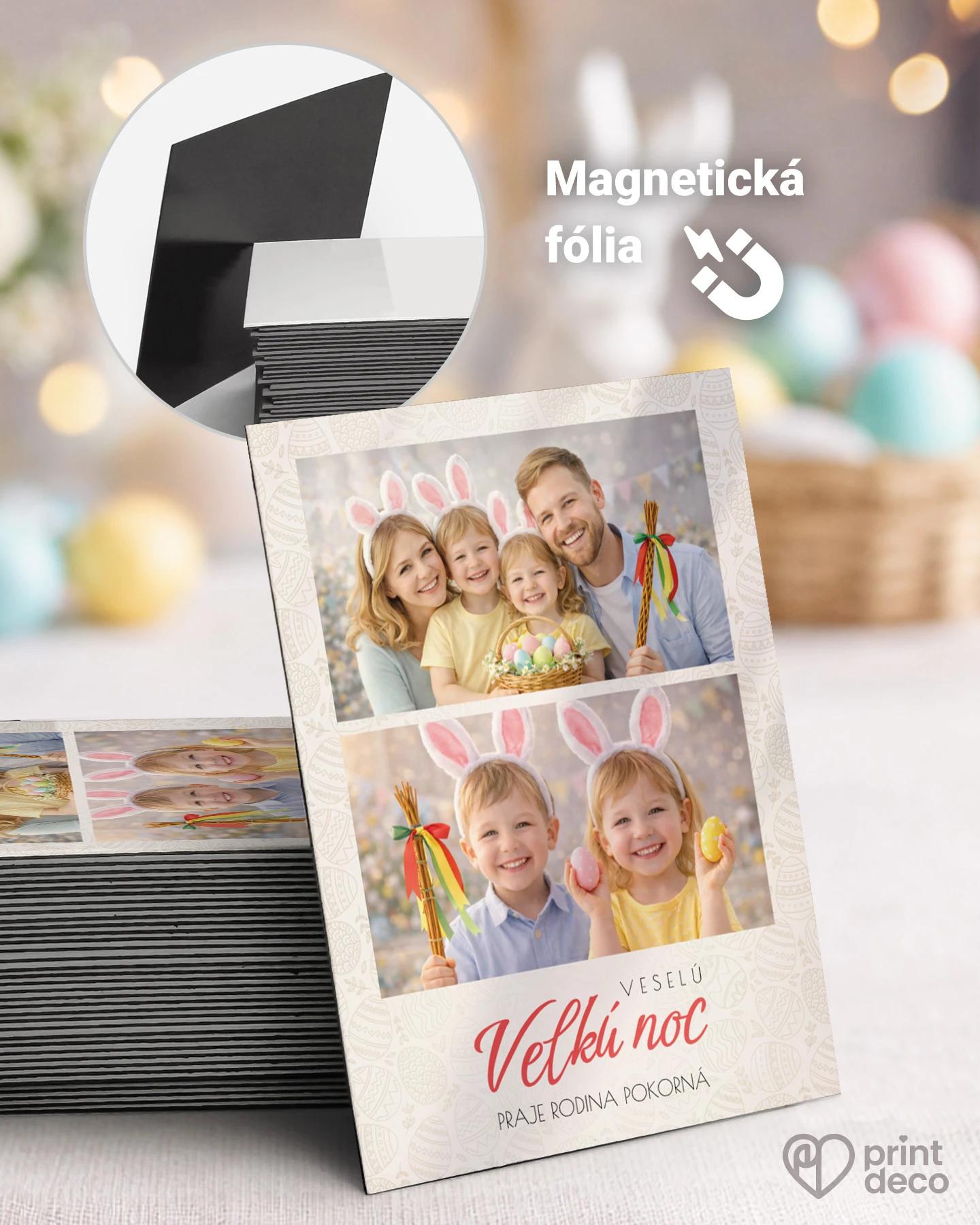 Veľkonočná magnetka s vlastnými fotkami 15 0/1
