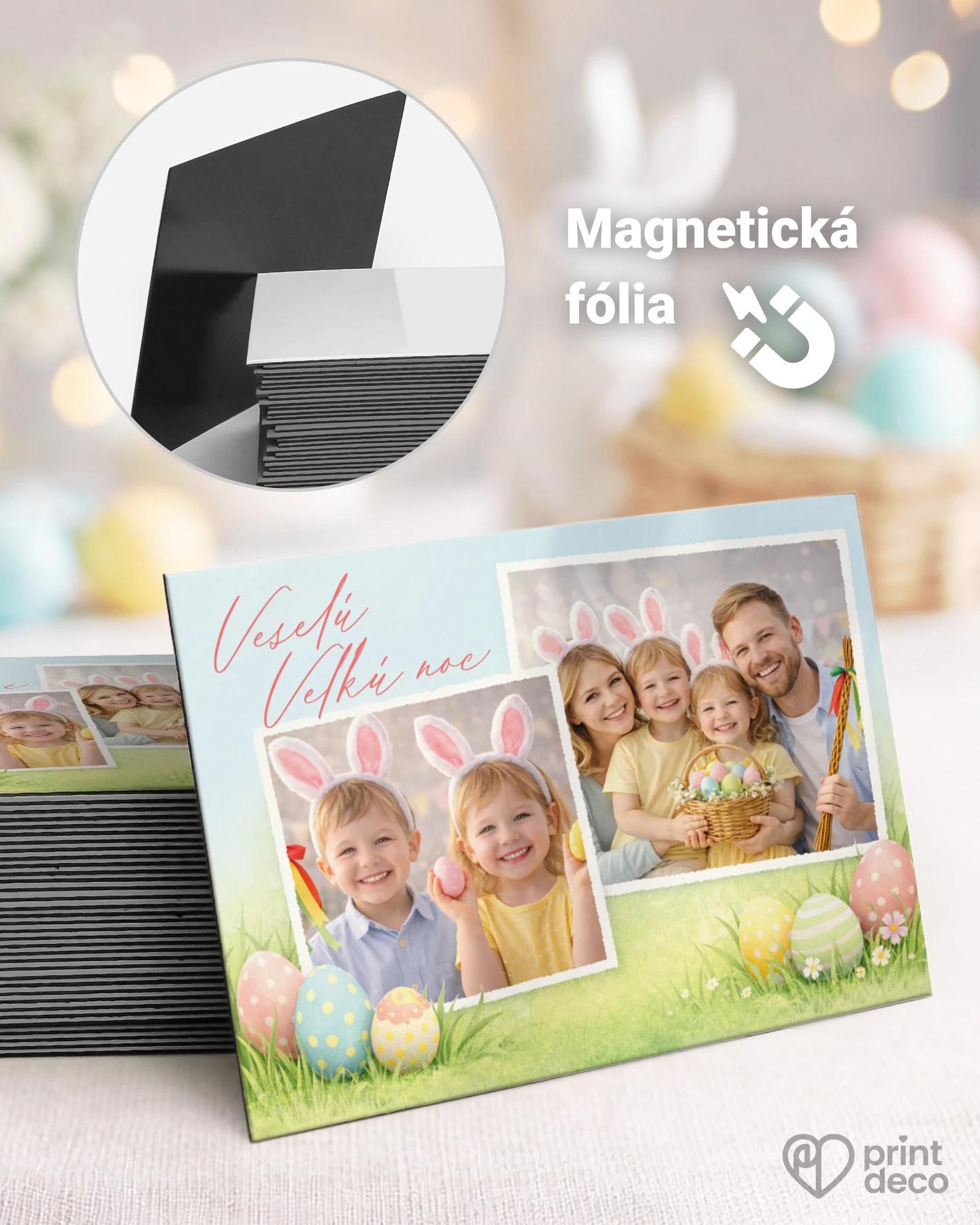 Veľkonočná magnetka s vlastnými fotkami 16 0/1