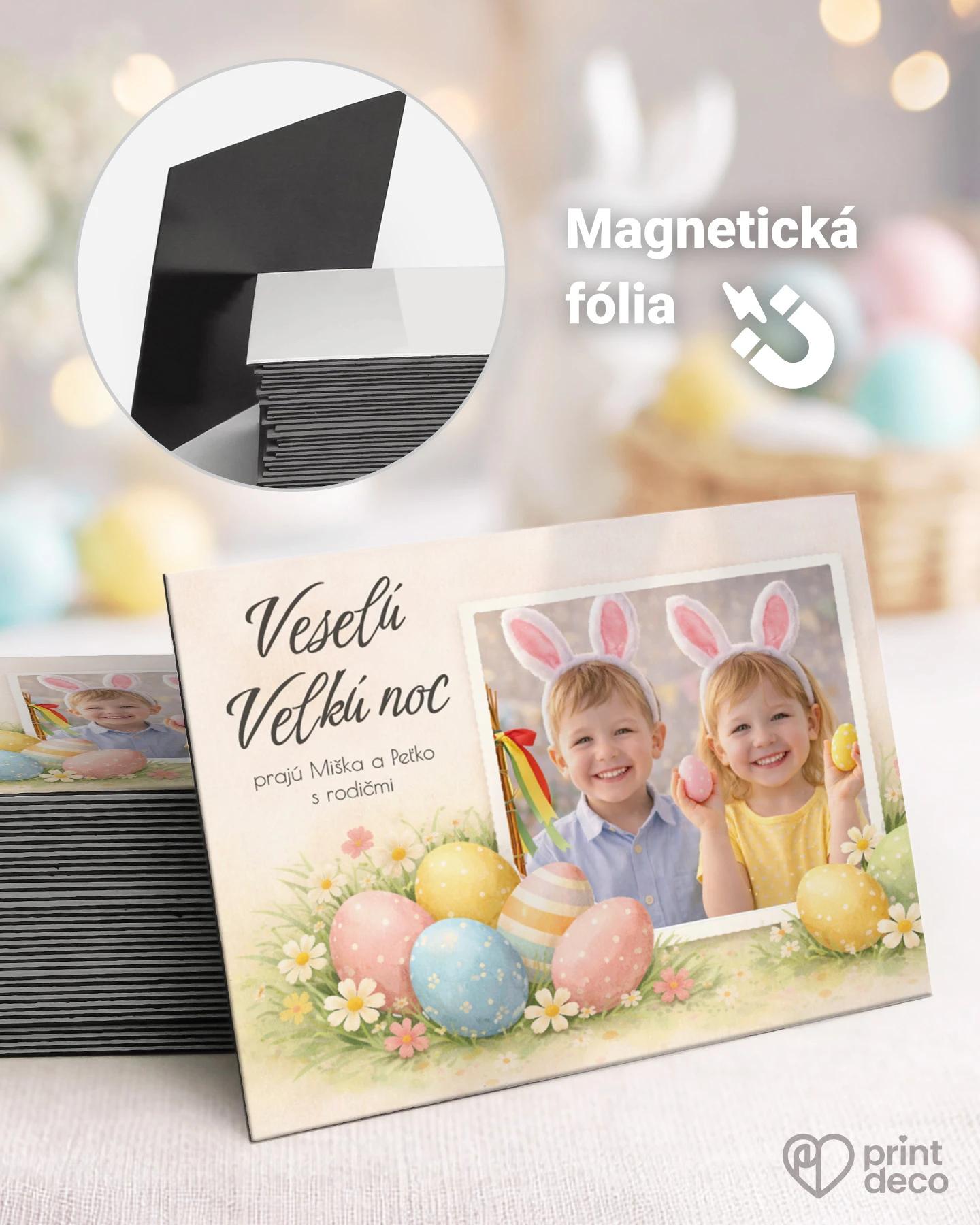 Veľkonočná magnetka s vlastnou fotkou 17 0/1