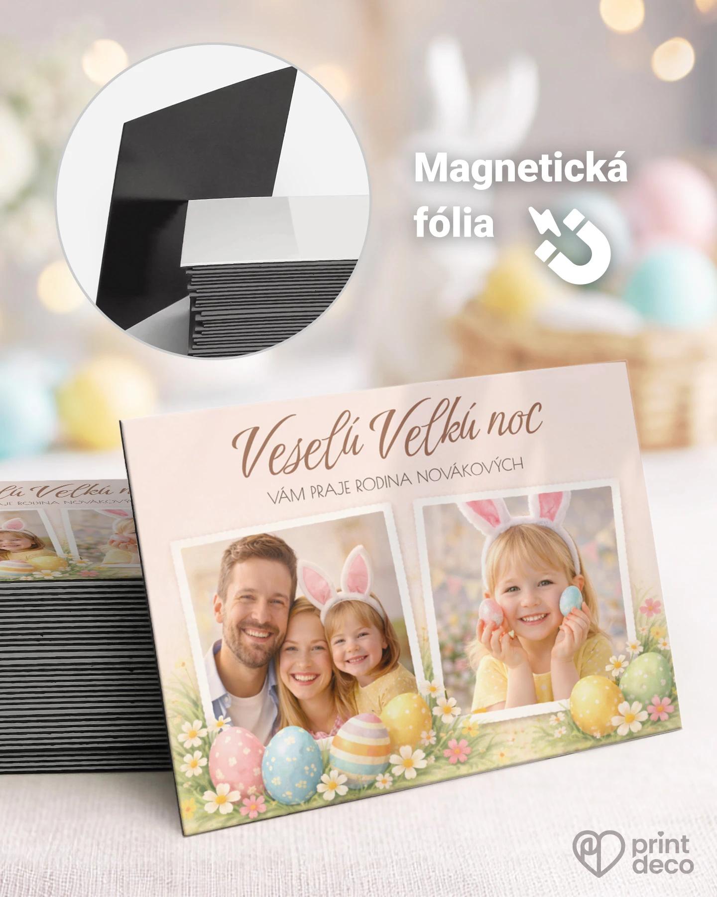 Veľkonočná magnetka s vlastnými fotkami 18 0/1
