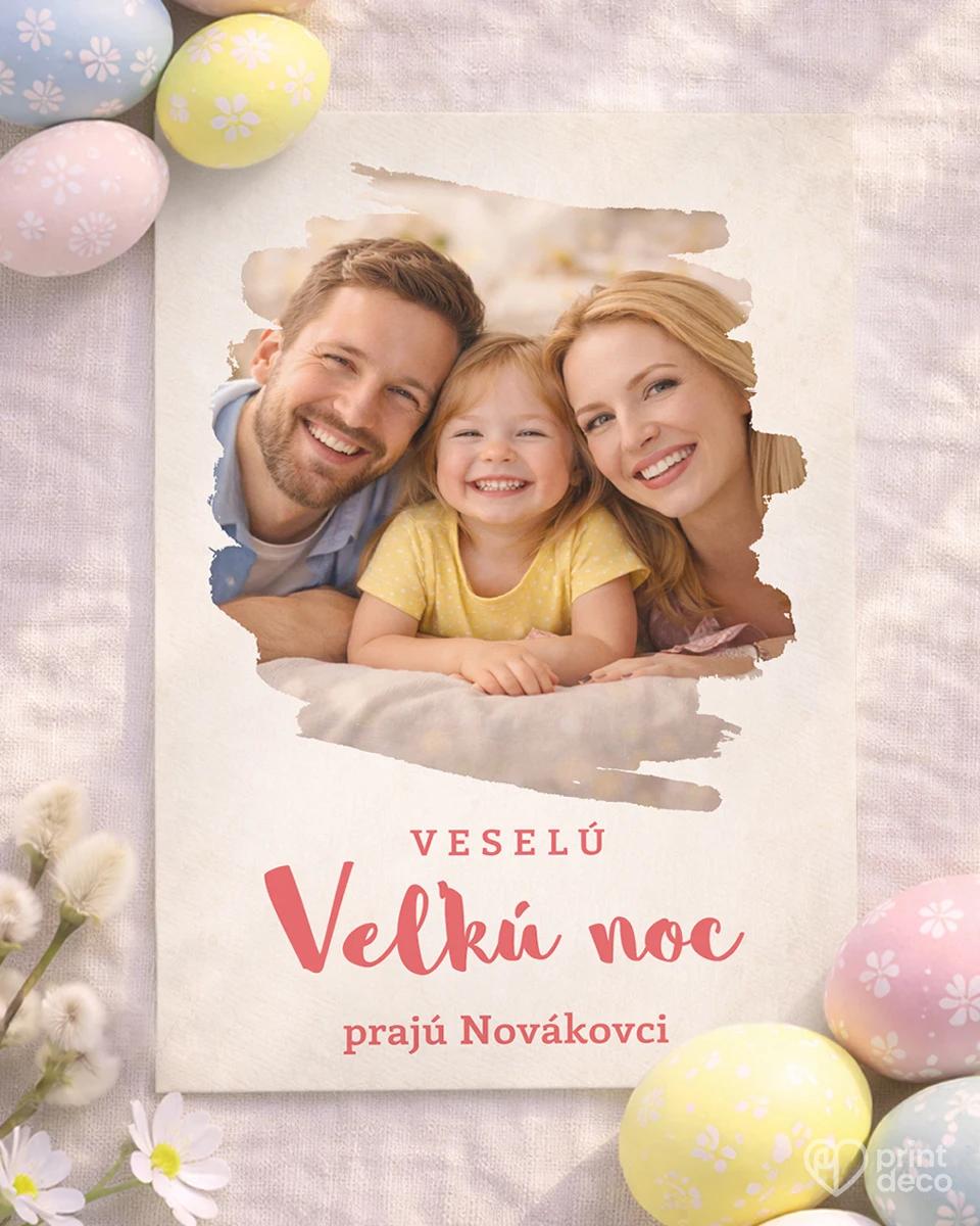 Veľkonočná pohľadnica s vlastnou fotkou 19