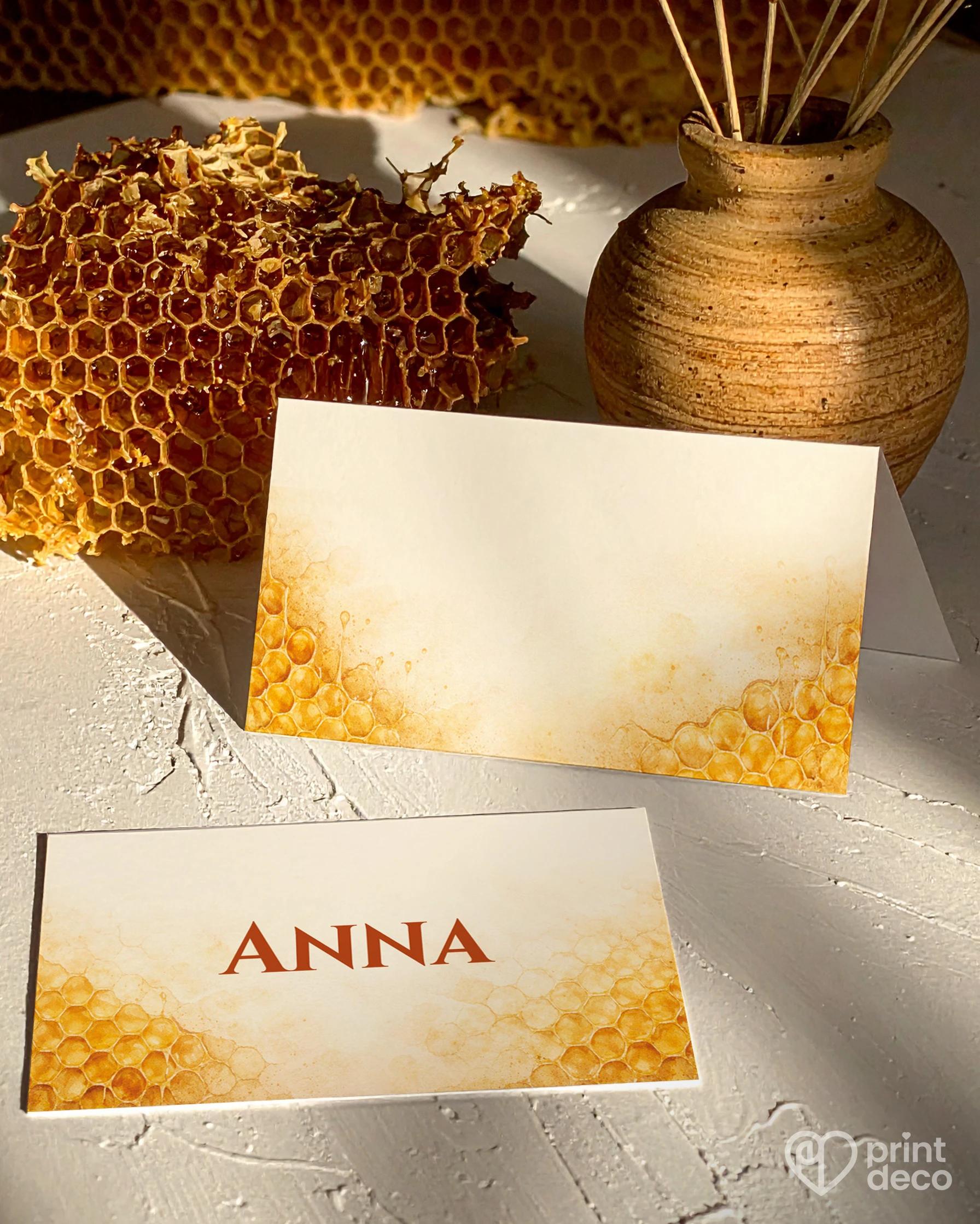 Menovky na oslavu pre včelára 12 1/2