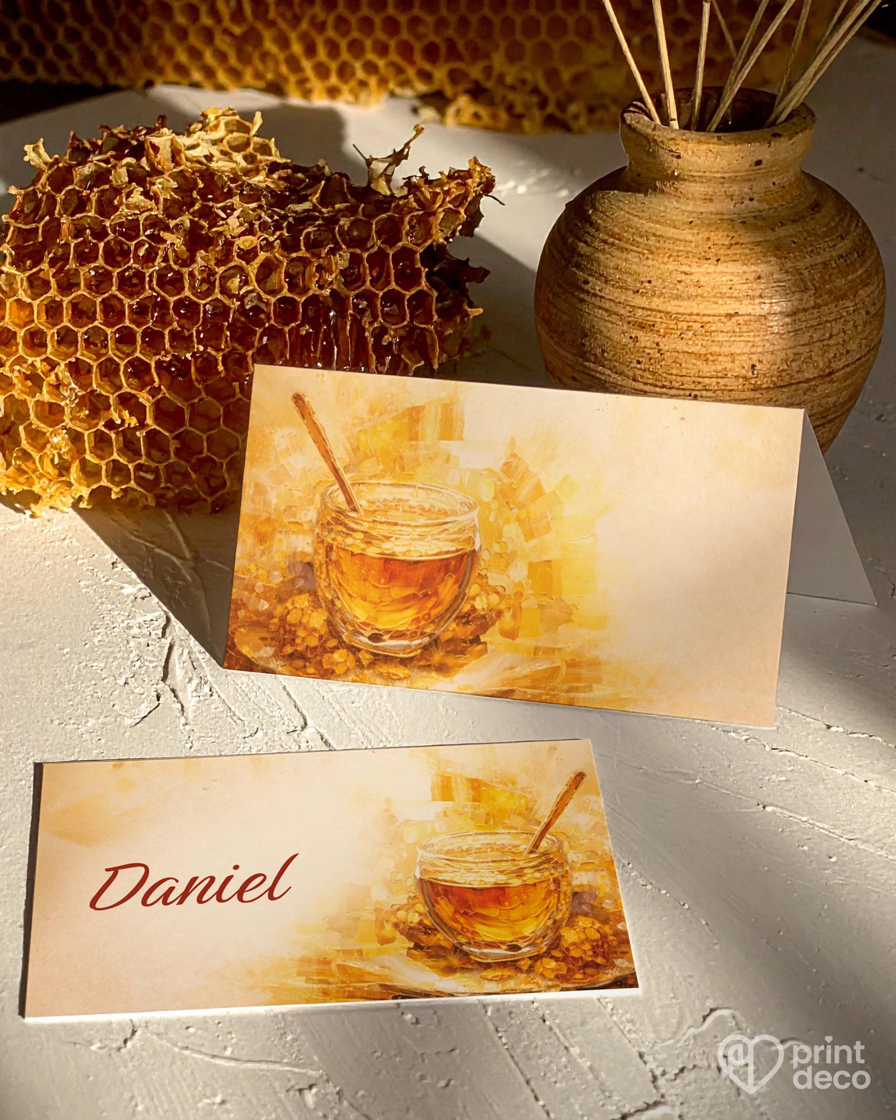 Menovky na oslavu pre včelára 20 1/2