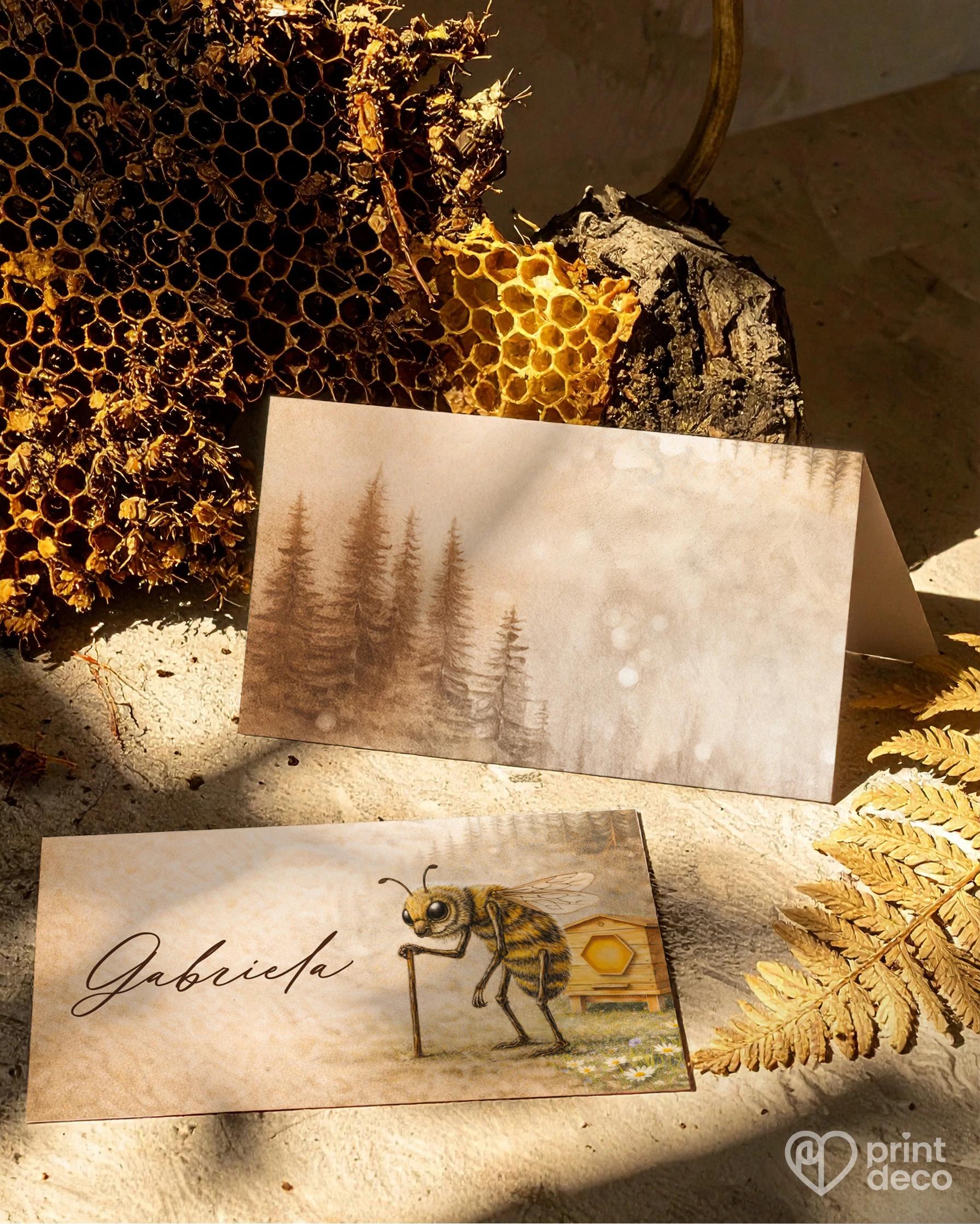 Menovky na oslavu pre včelára 26 1/2