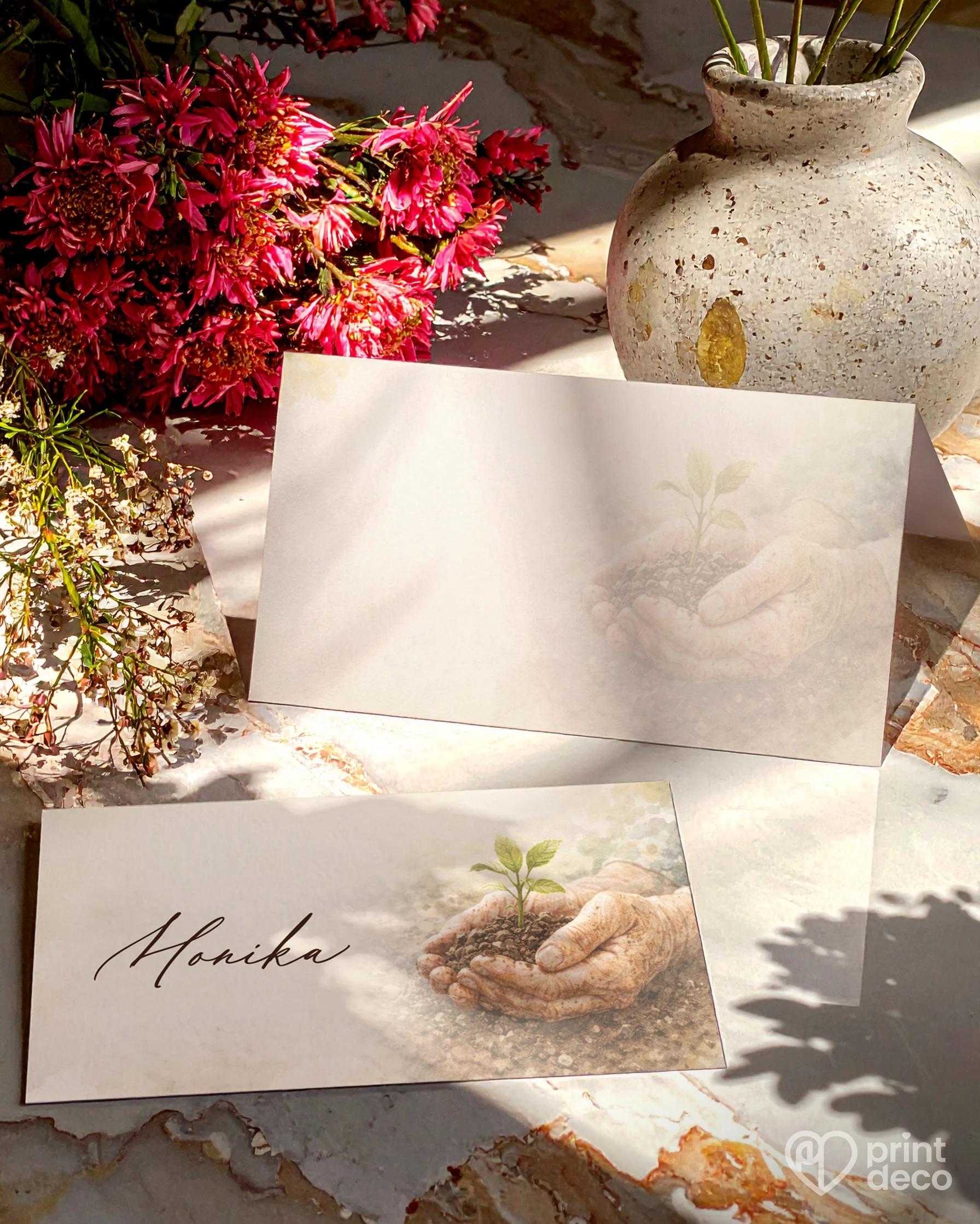 Menovky na oslavu pre záhradkára 02 1/2