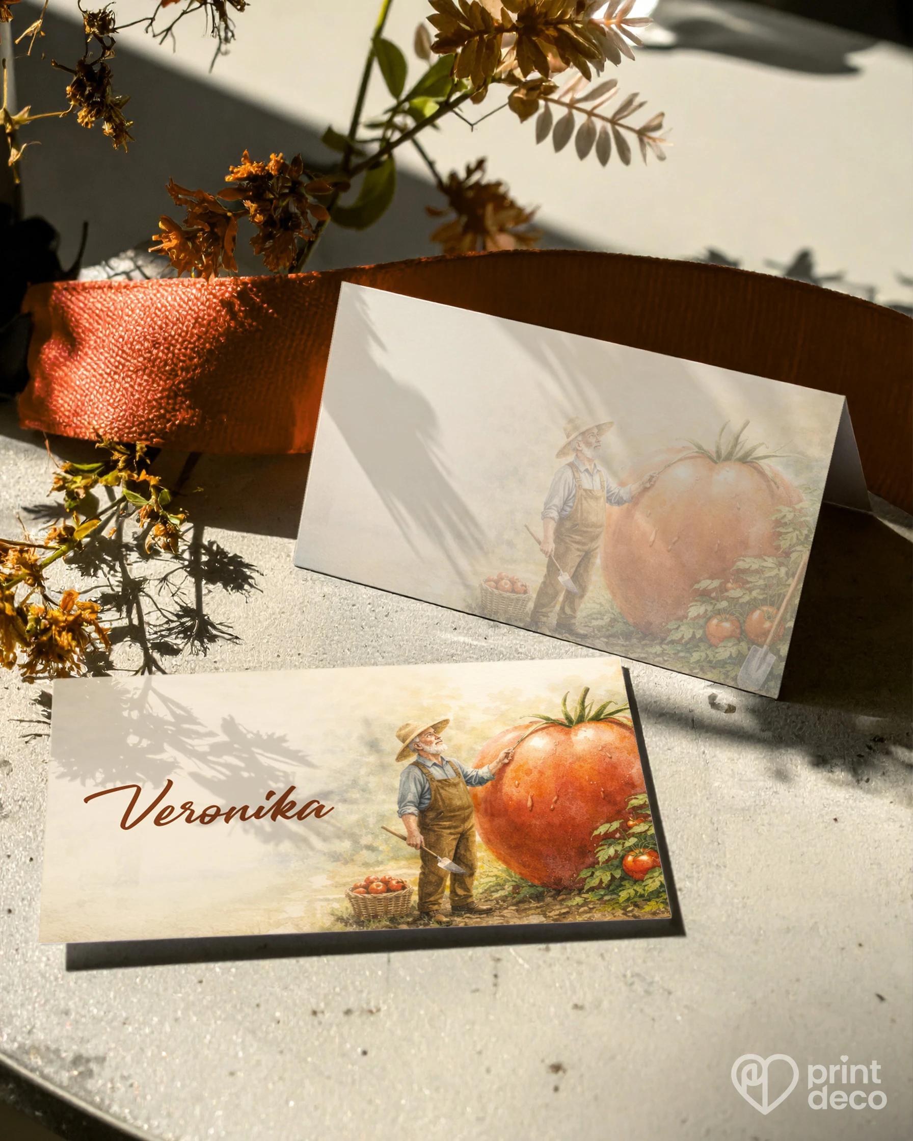 Menovky na oslavu pre záhradkára 03 1/2