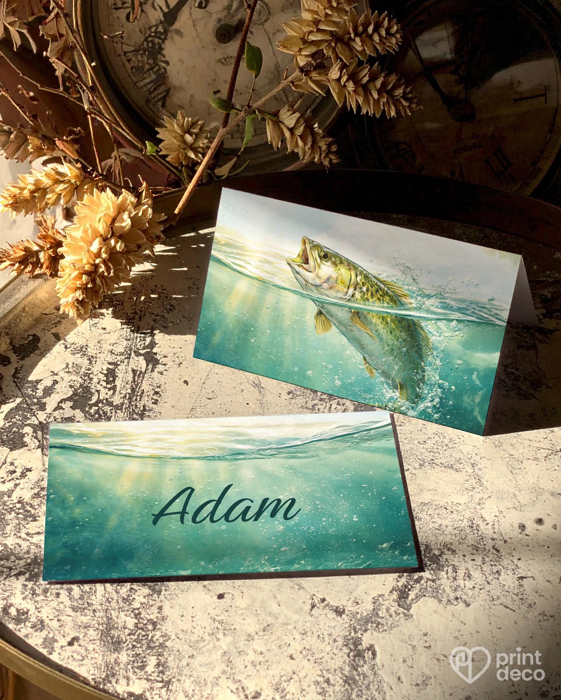 Menovky na oslavu Rybár 07 1/2