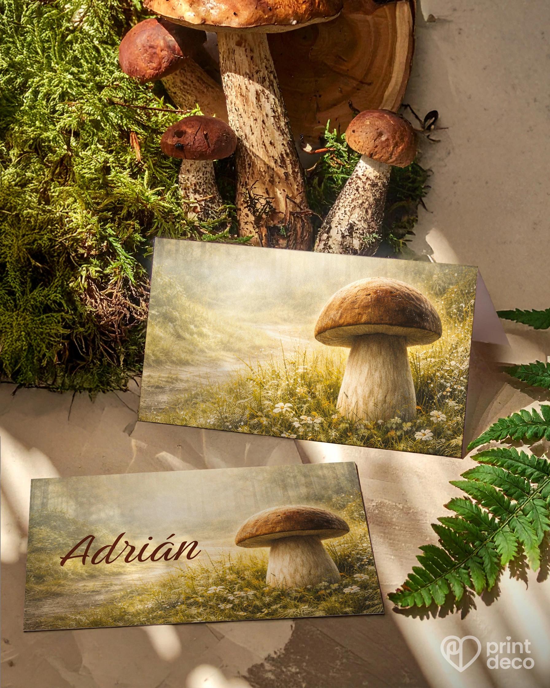 Menovky na oslavu pre hubára 04 1/2