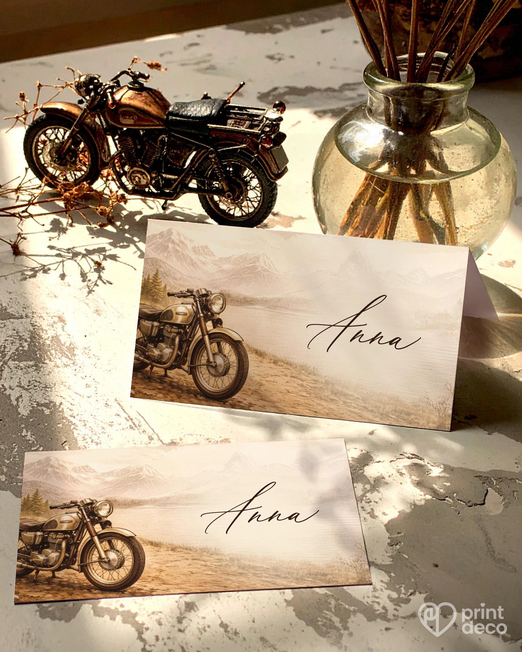 Menovky na oslavu pre motorkára 05