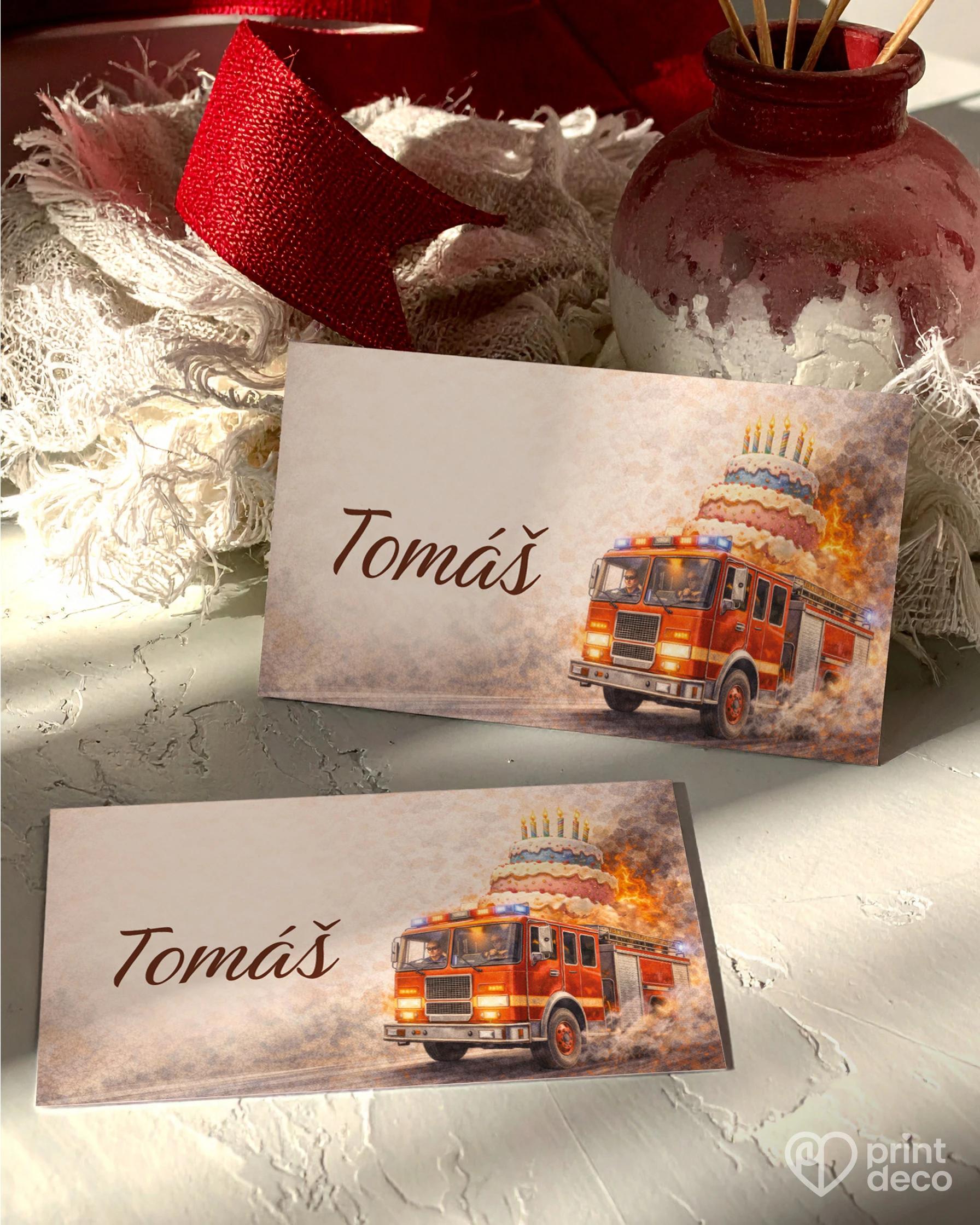 Menovky na oslavu pre hasiča 03