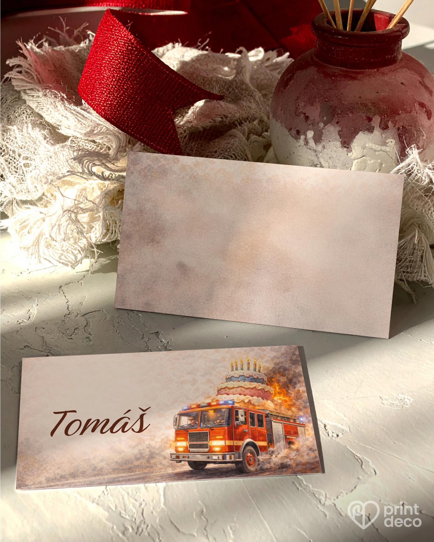 Menovky na oslavu pre hasiča 03 1/2