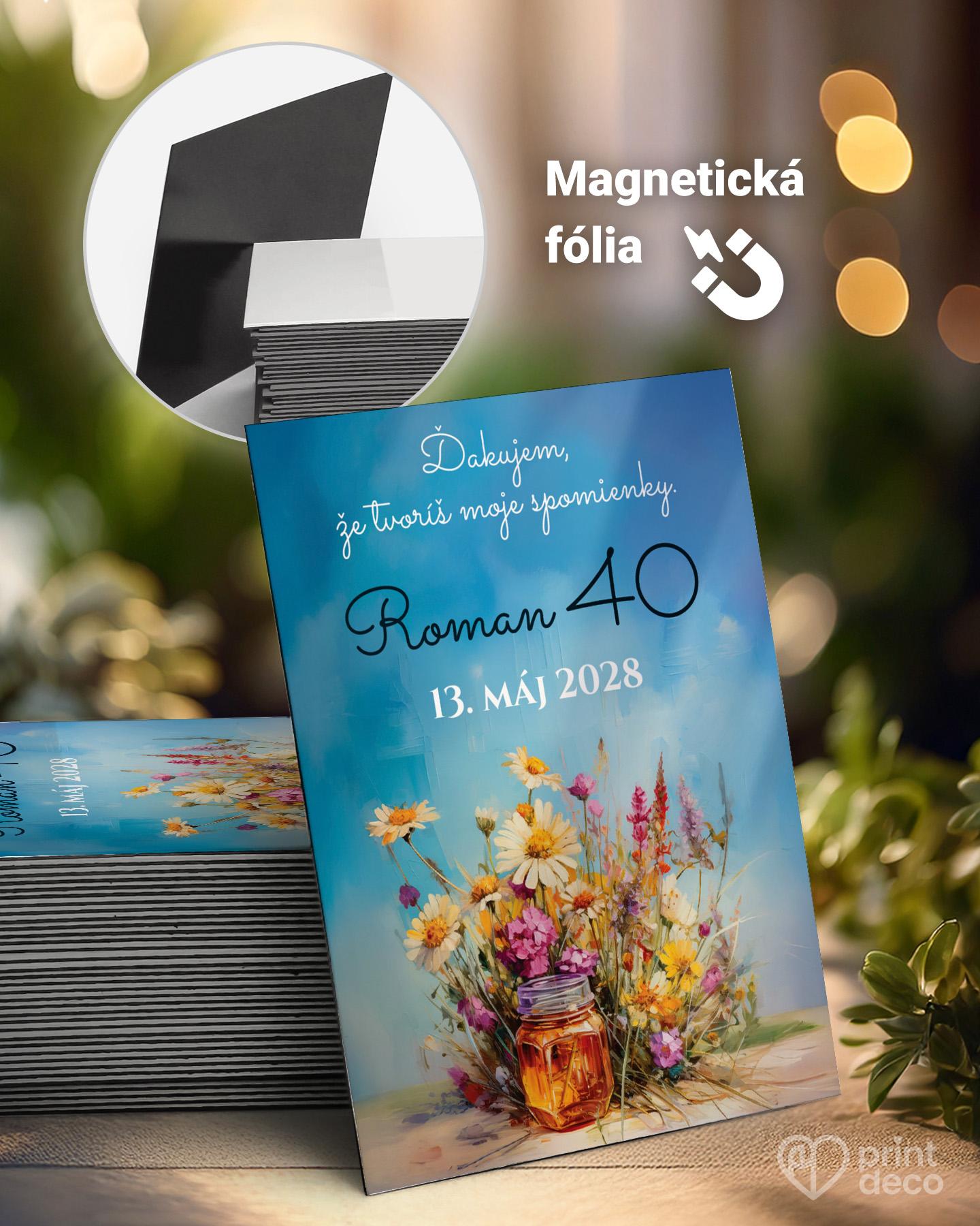 Pamätné magnetky z oslavy pre včelára 01