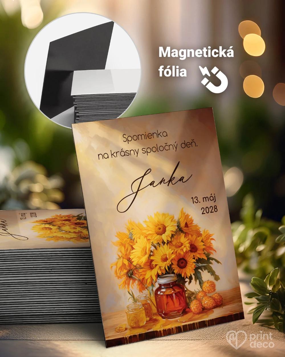 Pamätné magnetky z oslavy pre včelára 04 0/1