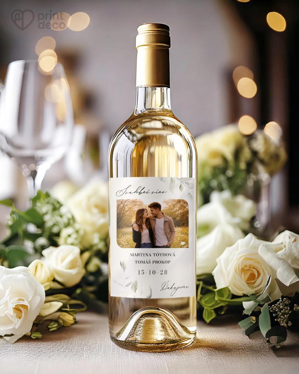 Svadobné etikety – Zelená romanca II 1/2