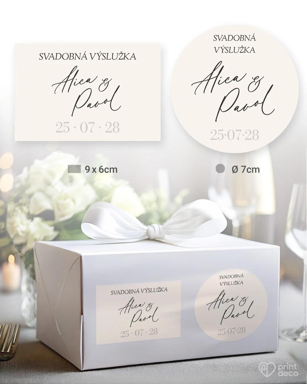 Svadobné samolepky na výslužky Umenie lásky 0/5