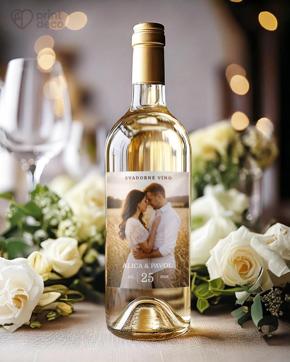 Svadobné etikety – O nás dvoch 1/2