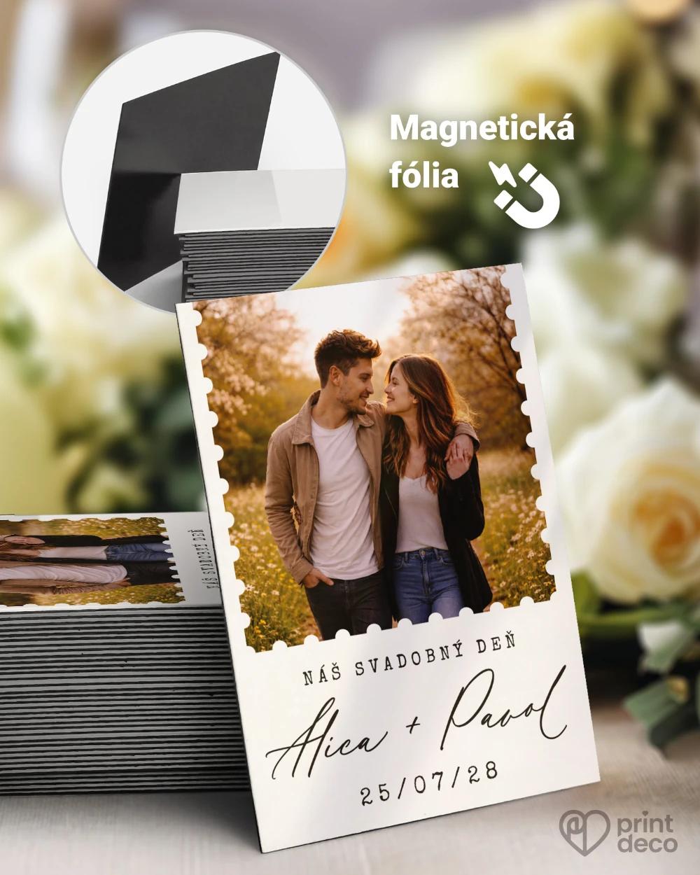 Svadobné magnetky – List lásky 0/1