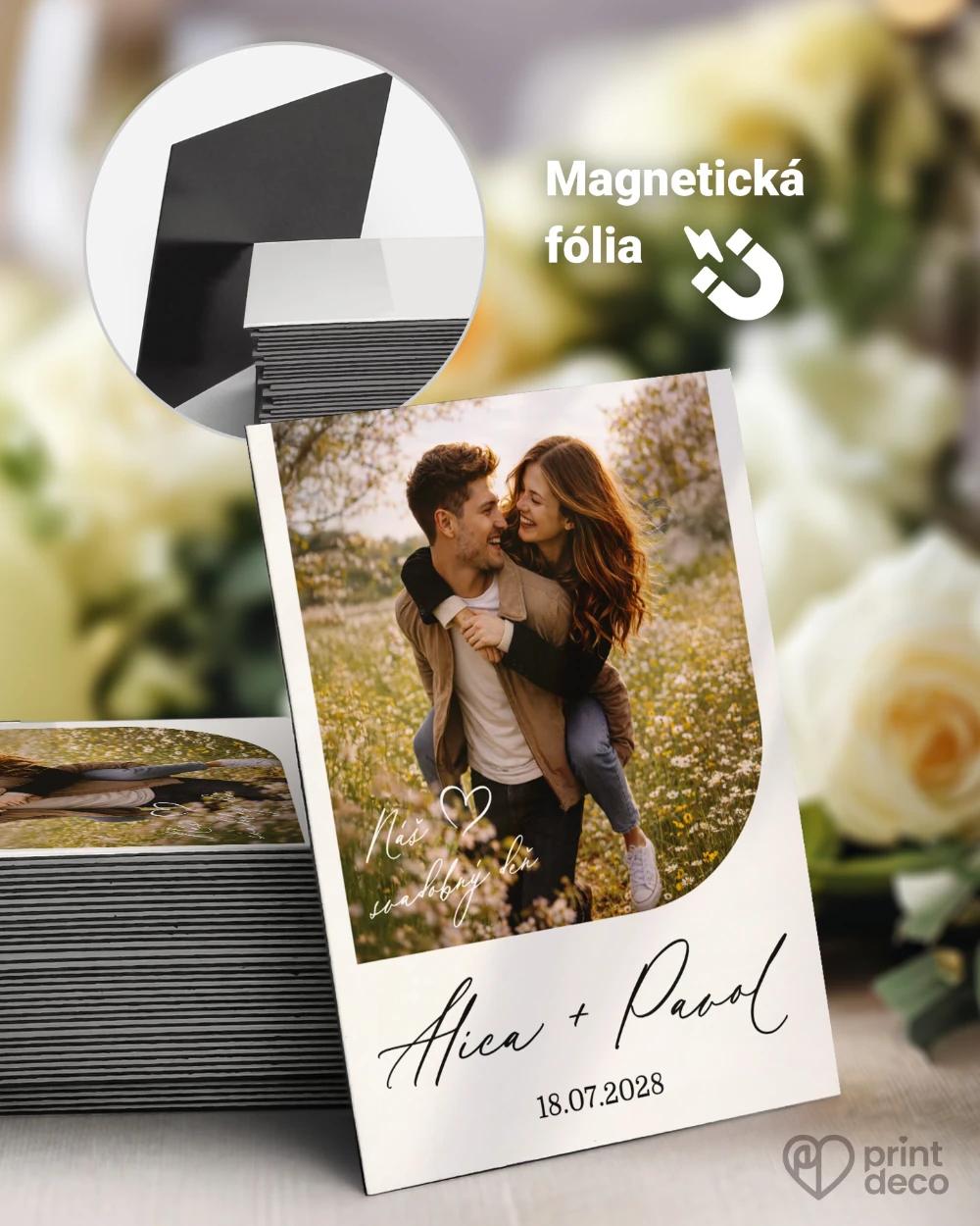 Svadobné magnetky – Náš deň III 0/1