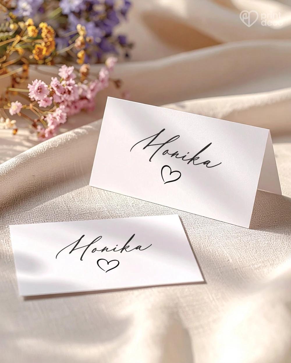 Svadobné menovky – Kruh lásky 0/2