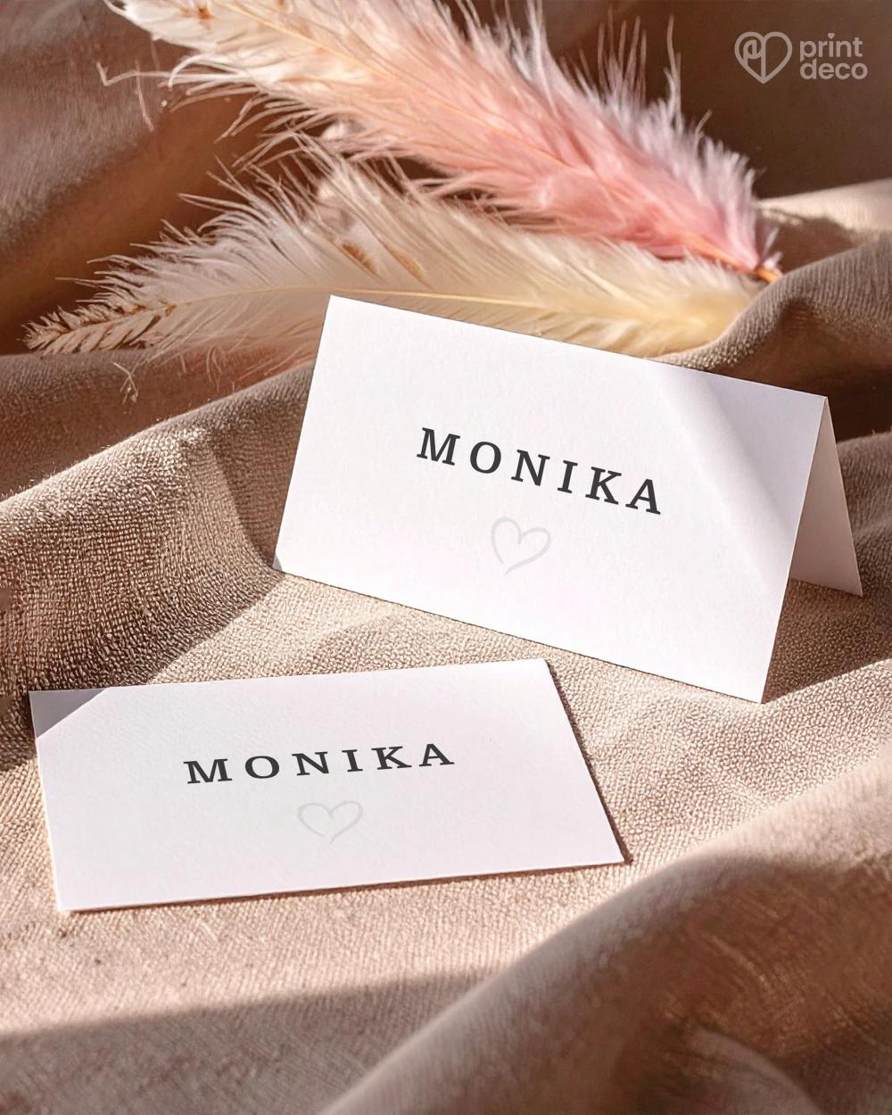 Svadobné menovky – Náš príbeh IV 0/2