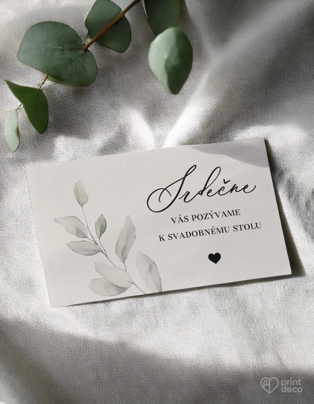 Pozvánky k stolu – Zelená romanca II 0/1