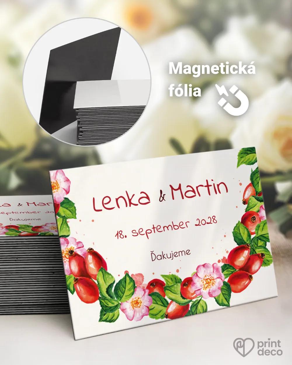 Svadobné magnetky - Šípky