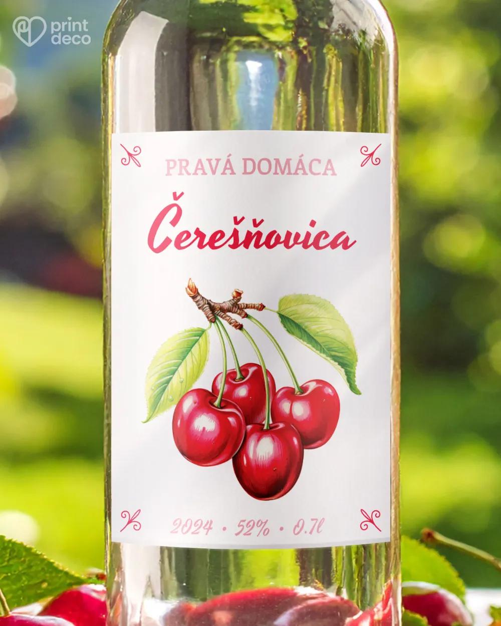 Etikety na pálenku Čerešňovicu 07