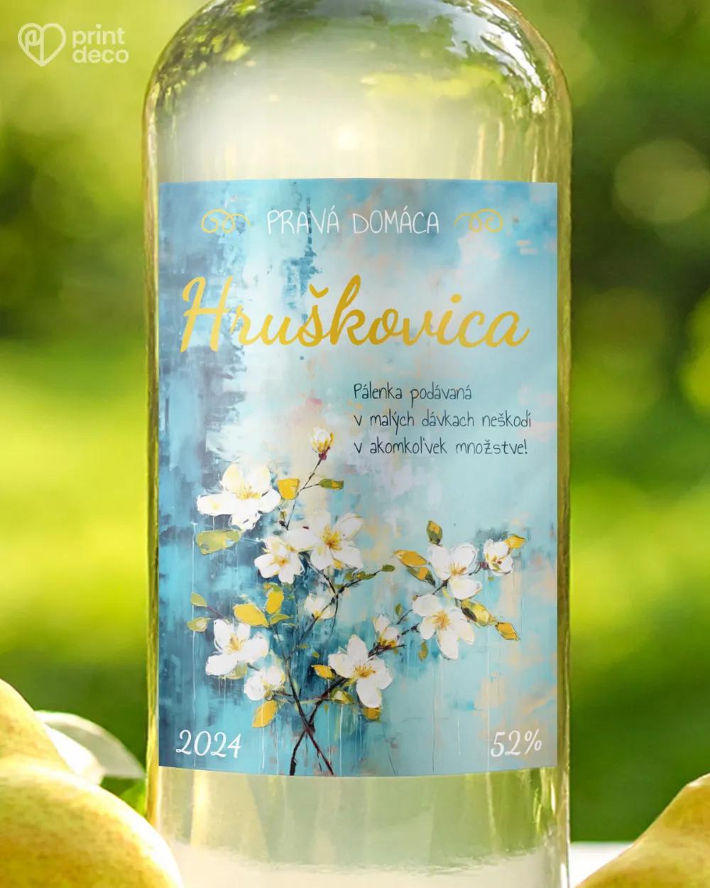 Etikety na pálenku Hruškovica 05