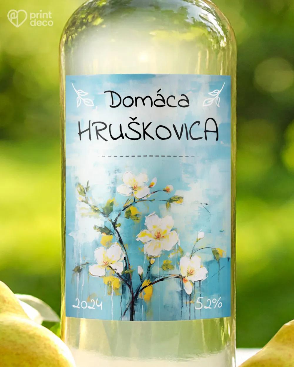 Etikety na pálenku Hruškovica 06