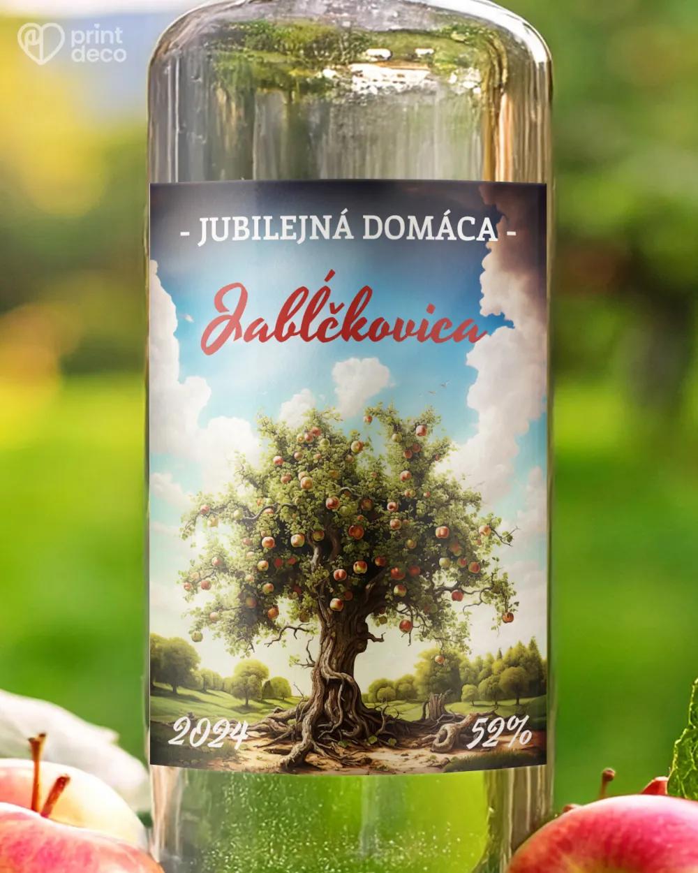 Etikety na pálenku Jabĺčkovica 09