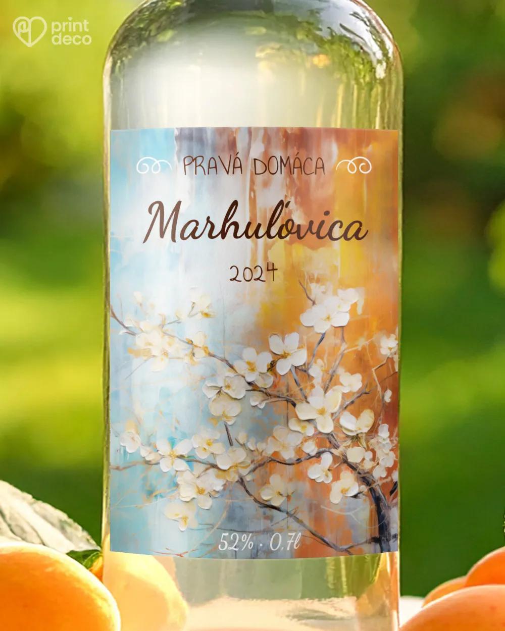 Etikety na pálenku Marhuľovica 05