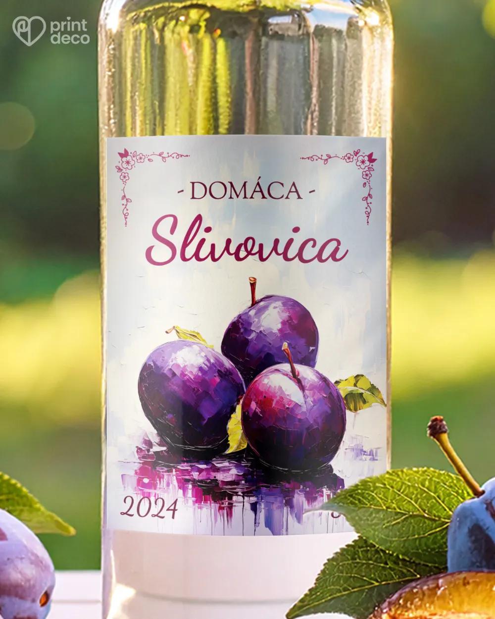 Etikety na pálenku Slivovica 04